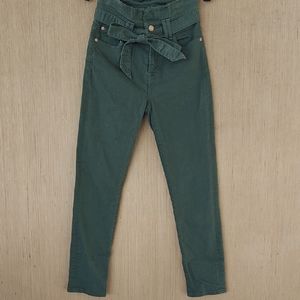 7 For All Mankind Pants With Tie Waist